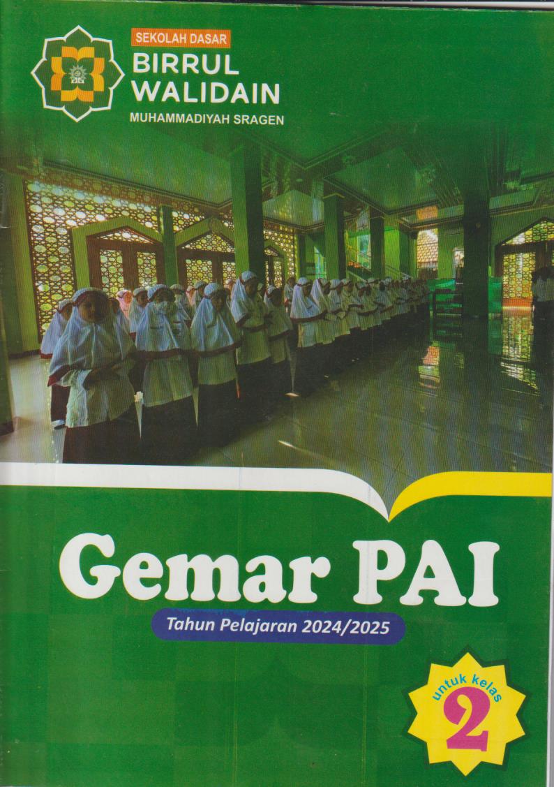 Gemar PAI Tahun Pelajaran 2024/2025 kelas 2