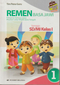 Remen basa jawi  kanggo SD/MI kelas 1