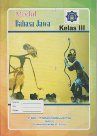 Modul Bahasa Jawa kelas III