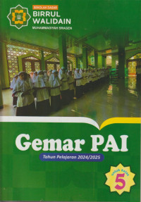 Gemar PAI Tahun Pelajaran 2024/2025 Untuk Kelas 5