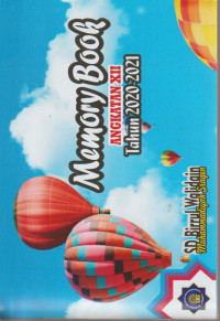 Memory book angkatan XII tahun 2020-2021