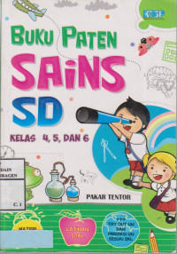 buku paten sains SD kelas 4, 5 dan 6