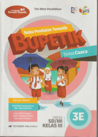 Buku penilaian tematik BUPETIK tema Cuaca 3E untuk SD/MI kelas III